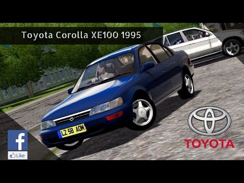 City car driving toyota corolla download free