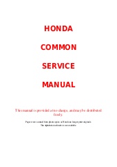 Honda fjs600 silver wing service manual download